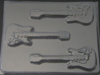 3500 Guitar Chocolate Candy Mold